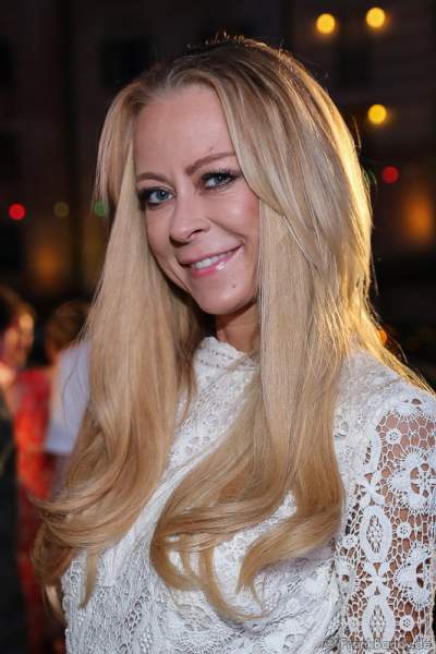 Schauspielerin Jenny Elvers beim 2. Europäischen Missen TEAM-Cup am 6. Juli 2017 im Europa-Park in Rust