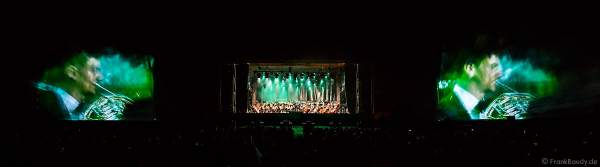 ORSOphilharmonic mit Sound of Cinema beim Festival-Vents-d-Est mit Wassershow bei Art et Lumière 2017 in Furdenheim