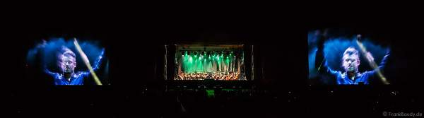 ORSOphilharmonic mit Sound of Cinema beim Festival-Vents-d-Est mit Wassershow bei Art et Lumière 2017 in Furdenheim