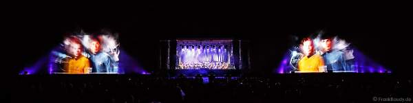 ORSOphilharmonic mit Sound of Cinema beim Festival-Vents-d-Est mit Wassershow bei Art et Lumière 2017 in Furdenheim