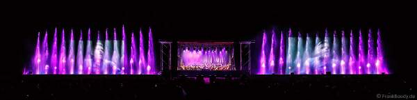 ORSOphilharmonic mit Sound of Cinema beim Festival-Vents-d-Est mit Wassershow bei Art et Lumière 2017 in Furdenheim