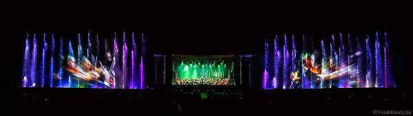 ORSOphilharmonic mit Sound of Cinema beim Festival-Vents-d-Est mit Wassershow bei Art et Lumière 2017 in Furdenheim