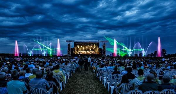 Straßburger Jugendsinfonieorchester beim Festival-Vents-d-Est bei Art et Lumière 2017 in Furdenheim