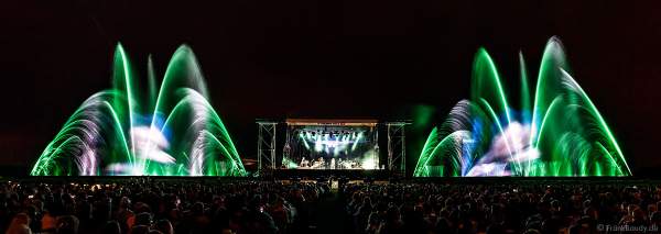 Konzert mit Patricia Kaas beim Festival-Vents-d-Est mit Wassershow bei Art et Lumière 2017 in Furdenheim