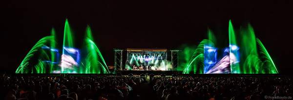 Konzert mit Patricia Kaas beim Festival-Vents-d-Est mit Wassershow bei Art et Lumière 2017 in Furdenheim
