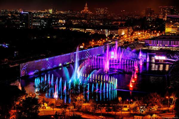 Circle of Light 2017 in Moskau - Eröffnungsshow am Ostankino See