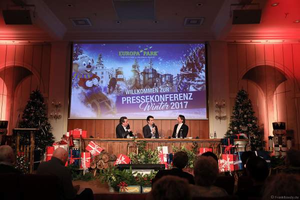 Pressekonferenz Winter 2017/2018 im Europa-Park