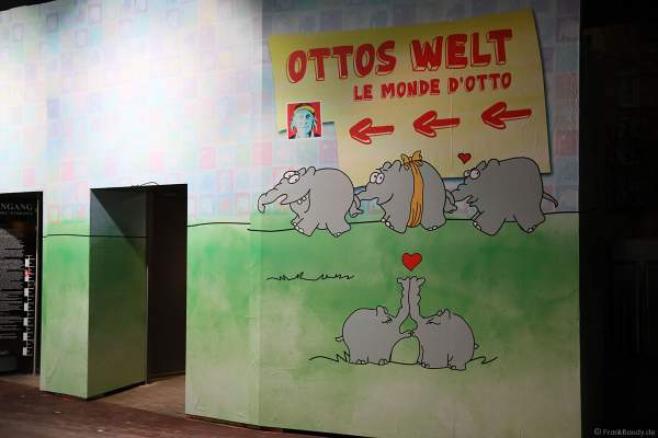 Bilderausstellung von Otto Waalkes im Europa-Park zur Wintersaison 2017/2018