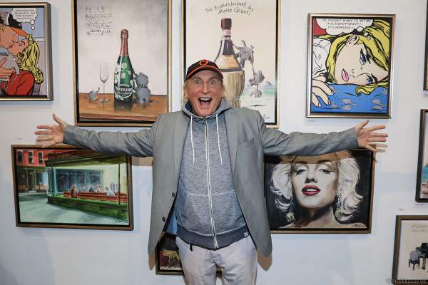 Bilderausstellung von Otto Waalkes im Europa-Park zur Wintersaison 2017/2018