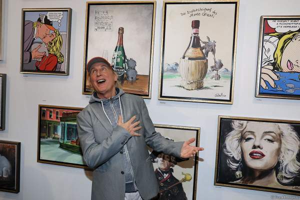 Bilderausstellung von Otto Waalkes im Europa-Park zur Wintersaison 2017/2018