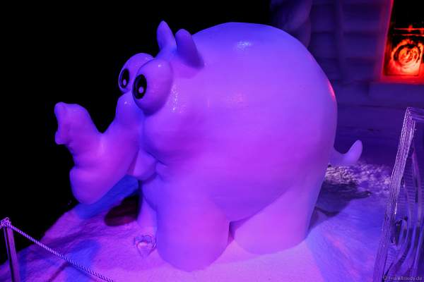 Ottifant aus Eis - Otto Waalkes im Europa-Park zur Wintersaison 2017/2018
