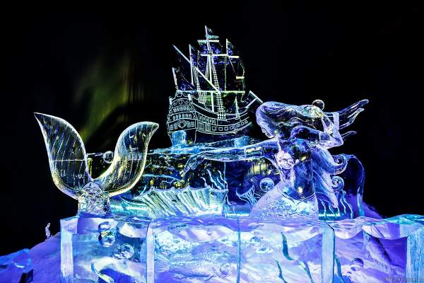 Eisskulpturen Ausstellung „MAGIC ICE – Ed & Eddas magische Märchenwelt“ im Europa-Park zur Wintersaison 2017/2018