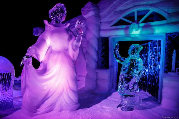 Eisskulpturen Ausstellung „MAGIC ICE – Ed & Eddas magische Märchenwelt“ im Europa-Park zur Wintersaison 2017/2018