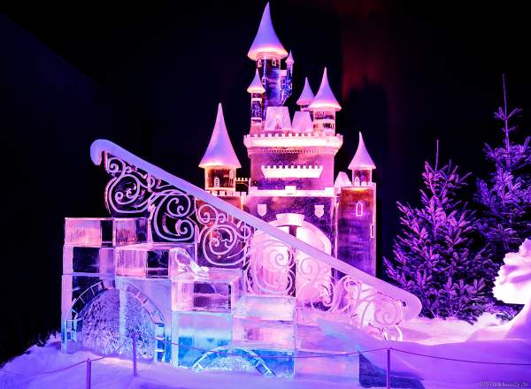 Eisskulpturen Ausstellung „MAGIC ICE – Ed & Eddas magische Märchenwelt“ im Europa-Park zur Wintersaison 2017/2018