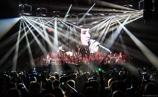 Melanie C (Melanie Jayne Chisholm), Sängerin der Band Spice Girls, bei Night of the Proms 2017 in der SAP Arena Mannheim