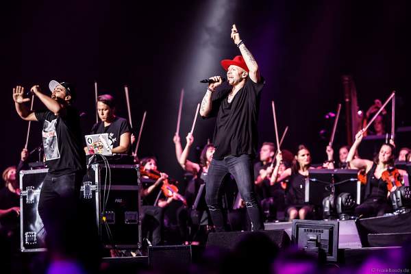 Culcha Candela mit Johnny Strange, Don Cali, DJ Chino und Itchy (Mateo Jasik) bei Night of the Proms 2017 in der SAP Arena Mannheim