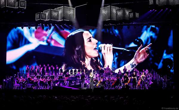 Melanie C (Melanie Jayne Chisholm), Sängerin der Band Spice Girls, bei Night of the Proms 2017 in der SAP Arena Mannheim