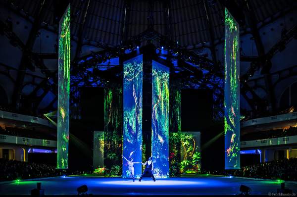 Mariya Kayl und Alexey Shumsky bei der Eisshow ATLANTIS von Holiday on Ice in der Festhalle Frankfurt und SAP Arena Mannheim 2017-2018