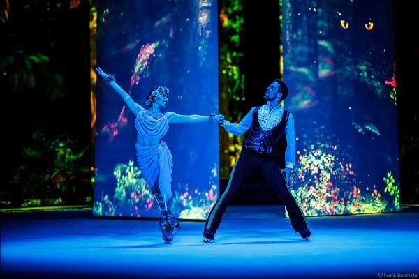 Mariya Kayl und Alexey Shumsky bei der Eisshow ATLANTIS von Holiday on Ice in der Festhalle Frankfurt und SAP Arena Mannheim 2017-2018
