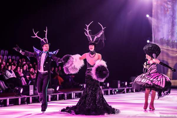 Alexey Shumsky und Giulia Isceri bei der Eisshow ATLANTIS von Holiday on Ice in der Festhalle Frankfurt und SAP Arena Mannheim 2017-2018