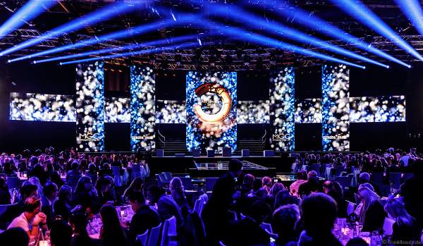 Der festliche Saal beim Miss Germany 2018 Finale in der Europa-Park Arena am 24.02.2018