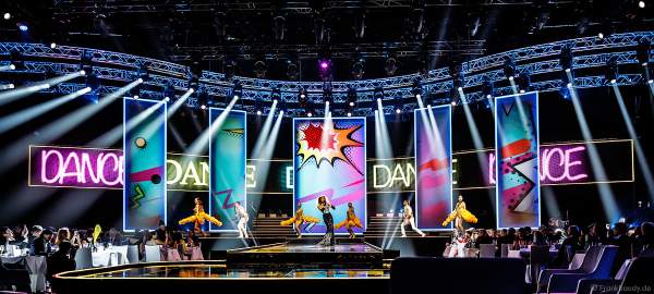 Broadway-Künstlerin N’Kenge Pacurar beim Miss Germany 2018 Finale in der Europa-Park Arena am 24.02.2018