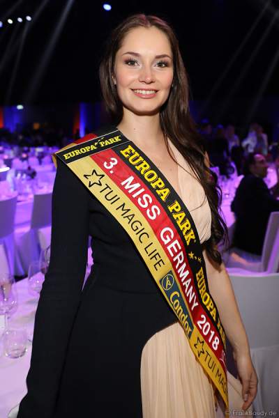 3. Miss Germany 2018 Sarah Deborah Zahn (Miss Bayern 2018) beim Miss Germany 2018 Finale in der Europa-Park Arena am 24.02.2018