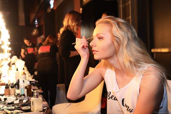 Miss Photogenic 2018 Charlotte Grenzner Backstage vorm Miss Germany 2018 Finale in der Europa-Park Arena am 24.02.2018