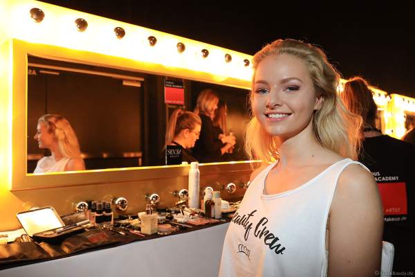 Miss Photogenic 2018 Charlotte Grenzner Backstage vorm Miss Germany 2018 Finale in der Europa-Park Arena am 24.02.2018