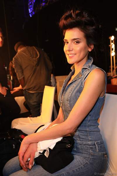 Die Teilnehmerinnen Backstage beim Vorbereiten für das Miss Germany 2018 Finale am Abend in der Europa-Park Arena am 24.02.2018