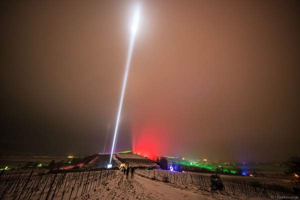 Grandiose Lichtshow bei der Weinbergnacht 2018 in Bad Dürkheim