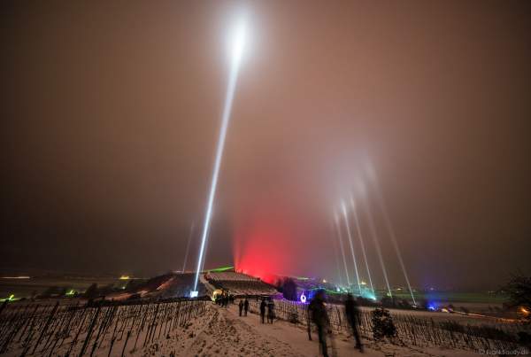 Himmelsstrahler bei der Weinbergnacht 2018 in Bad Dürkheim