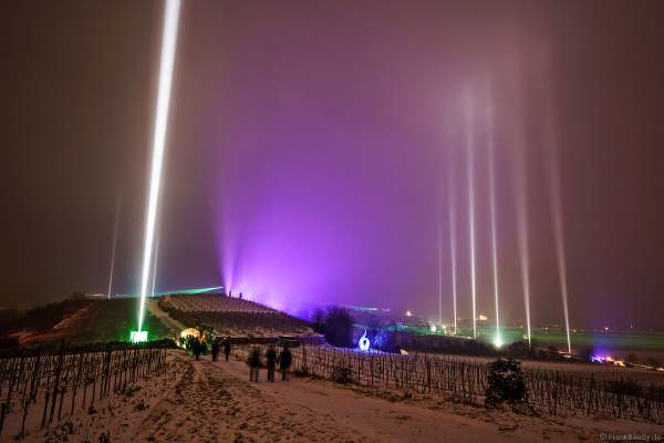 Grandiose Lichtshow bei der Weinbergnacht 2018 in Bad Dürkheim
