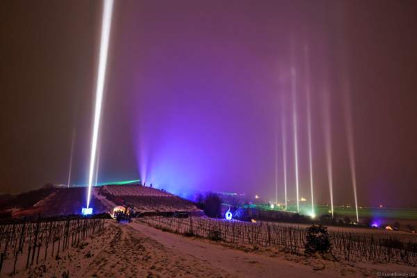 Himmelsstrahler bei der Weinbergnacht 2018 in Bad Dürkheim