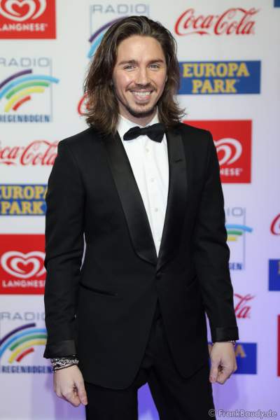 Gil Ofarim (Gil Doron Reichstadt) auf dem roten Teppich beim Radio Regenbogen Award 2018 am 23. März in der Europa-Park Arena in Rust