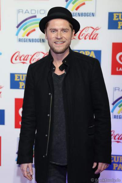 Johannes Oerding beim Radio Regenbogen Award 2018 am 23. März in der Europa-Park Arena in Rust