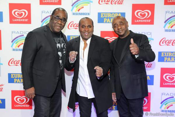 Gibson Brothers (Christian, Alex und Patrick Gibson) beim Radio Regenbogen Award 2018 am 23. März in der Europa-Park Arena in Rust