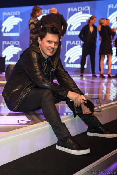 Michael Patrick Kelly bei der After-Show-Party beim Radio Regenbogen Award 2018 am 23. März in der Europa-Park Arena in Rust