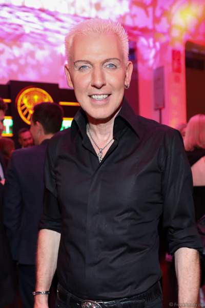 Techno-Veteranen Scooter (H.P. Baxxter) auf der After-Show-Party beim PRG Live Entertainment Award (LEA) 2018 in der Festhalle in Frankfurt