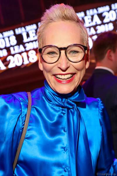 Bärbel Schäfer auf der After-Show-Party beim PRG Live Entertainment Award (LEA) 2018 in der Festhalle in Frankfurt