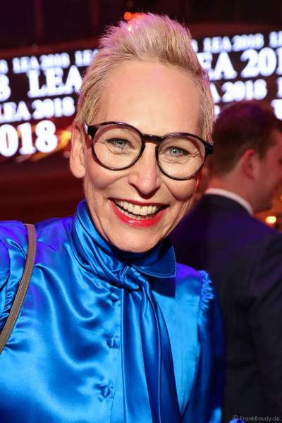 Bärbel Schäfer auf der After-Show-Party beim PRG Live Entertainment Award (LEA) 2018 in der Festhalle in Frankfurt