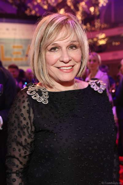 Mary Roos (bürgerlich Rosemarie Böhm; * 9. Januar 1949 als Rosemarie Schwab) auf der After-Show-Party beim PRG Live Entertainment Award (LEA) 2018 in der Festhalle in Frankfurt