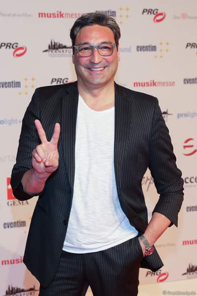 Mousse T. (Mustafa Gündogdu) beim PRG Live Entertainment Award (LEA) 2018 in der Festhalle in Frankfurt