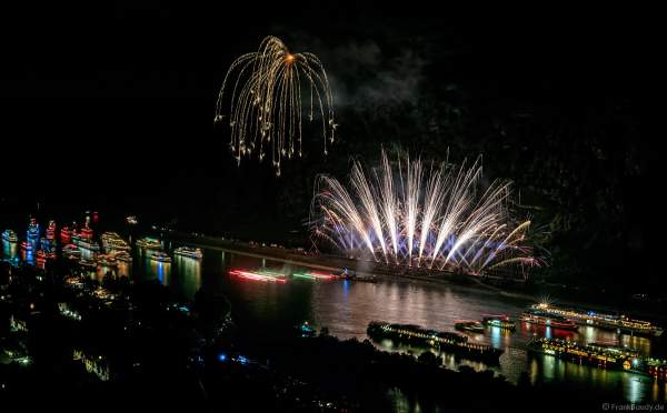 Rhein in Flammen – Nacht der 1000 Feuer in Oberwesel 2018 mit Musikfeuerwerk Eclipse - The Great Gig In The Sky - Pink Floyd