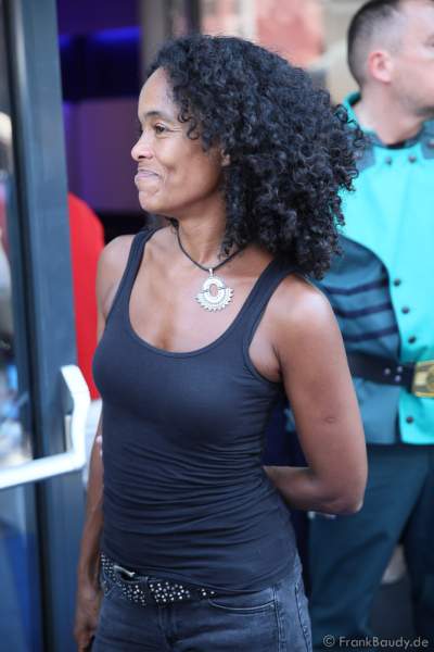 Virginie Besson-Silla bei der Eröffnung der Eurosat – CanCan Coaster & Eurosat Coastiality Achterbahn im Europa-Park am 12. September 2018