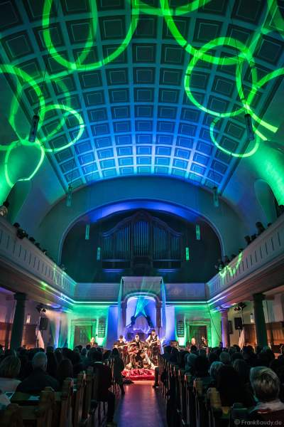 CHURCH IN COLORS mit Oliver Dums, Marcus Rutz-Lewandowski, Daniel Zäpfel, Holger Schell und Kai Rogowski in der Prot. Kirche Böhl am 28. Oktober 2018