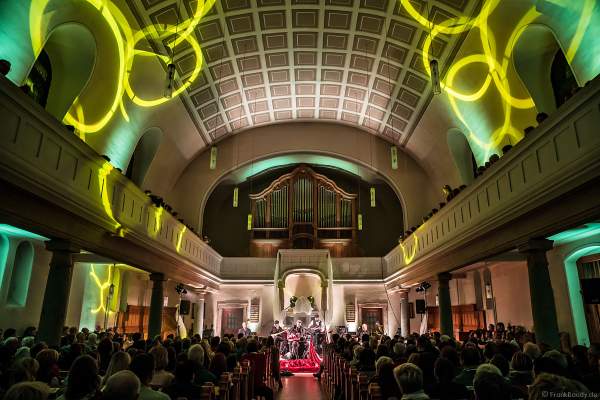 CHURCH IN COLORS mit Oliver Dums, Marcus Rutz-Lewandowski, Daniel Zäpfel, Holger Schell und Kai Rogowski in der Prot. Kirche Böhl am 28. Oktober 2018