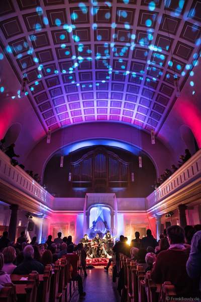 CHURCH IN COLORS mit Oliver Dums, Marcus Rutz-Lewandowski, Daniel Zäpfel, Holger Schell und Kai Rogowski in der Prot. Kirche Böhl am 28. Oktober 2018