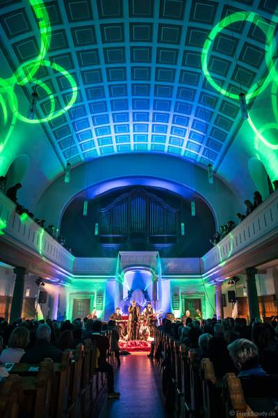 CHURCH IN COLORS mit Oliver Dums, Marcus Rutz-Lewandowski, Daniel Zäpfel, Holger Schell und Kai Rogowski in der Prot. Kirche Böhl am 28. Oktober 2018