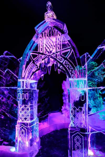 Eisskulpturen Ausstellung RULANTICA aus EIS – Snorris funkelnde Wasserwelt im Europa-Park zur Wintersaison 2018/2019